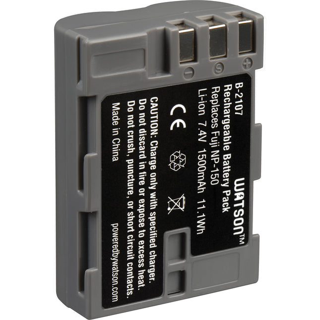 Batería de litio Watson NP-150 7.4V 1500mAh para Fujifilm con garantía