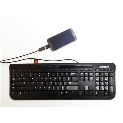 Tera Grand Adaptador Micro-USB a USB On-The-Go Negro 480 Mb/s