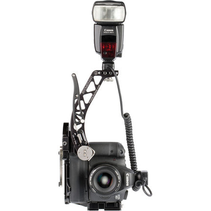 ProMediaGear BBGV2 Soporte Flash Black para Cámara con Empuñadura y Rotación 90°