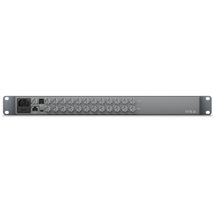 Blackmagic Design Smart Videohub CleanSwitch 12x12 6G-SDI con enrutador y sincronizador de cuadros