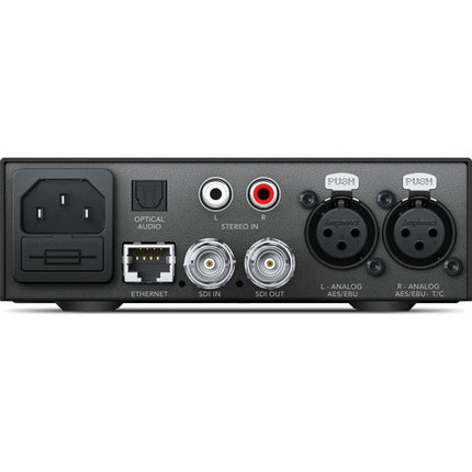 Blackmagic Design Teranex Mini Convertidor de Audio a SDI 12G 4K 4096x2160p XLR AES/EBU