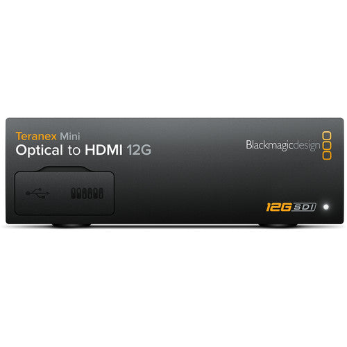 Blackmagic Design Teranex Mini Convertidor Óptico a HDMI 12G 4K60p Rack Montaje