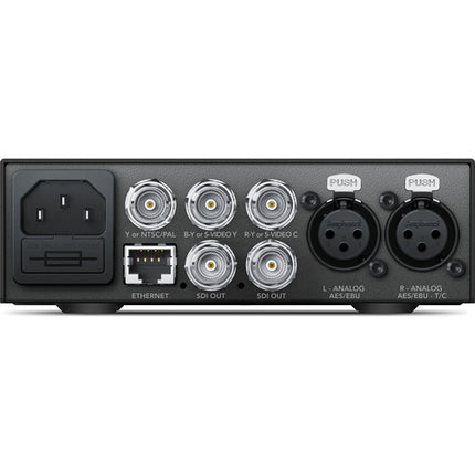 Blackmagic Design Teranex Mini Convertidor Analógico a SDI 12G 4K DCI 2 Salidas 12G-SDI