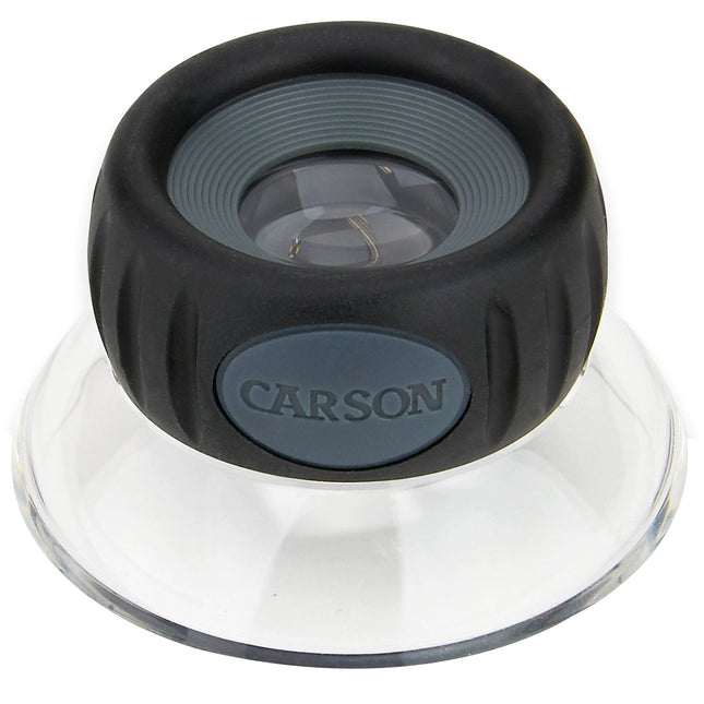 Carson LO-15 Lupa de Pie con Aumento 17.5x Lentes Duales Acrílico