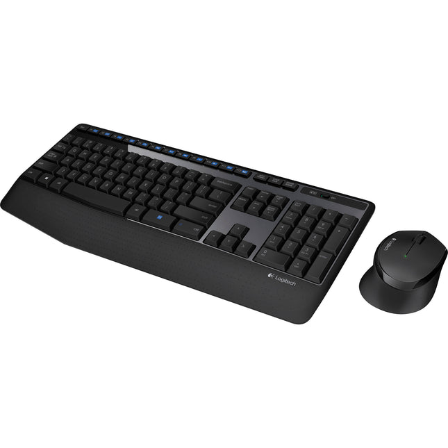 Logitech MK345 Combo inalámbrico teclado tamaño completo mouse óptico