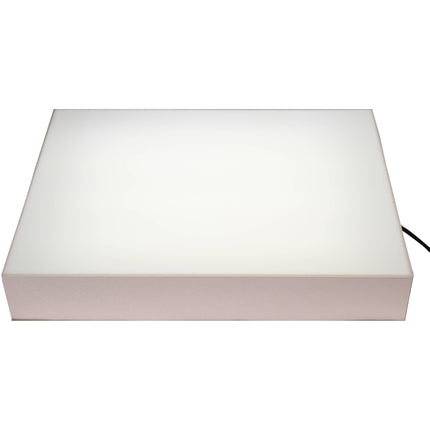 Porta-Trace Gagne Caja de Luz LED 18x24 Pulg ABS Plástico Blanco