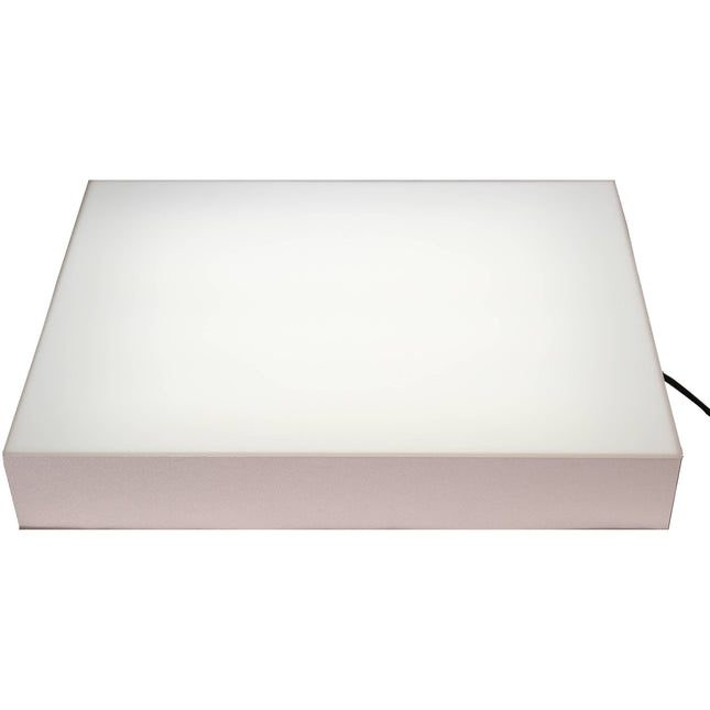 Porta-Trace Gagne Caja de Luz LED 18x24 Pulg ABS Plástico Blanco