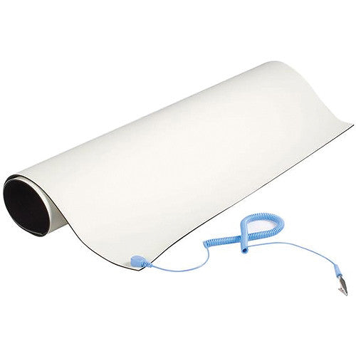 StarTech Alfombrilla Antiestática de Escritorio Beige Capa PVC y Espuma