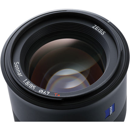 ZEISS Batis 85mm f/1.8 Objetivo para Sony E Montura Full Frame f/1.8-22
