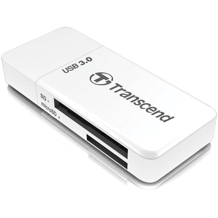 Transcend RDF5 Lector de Tarjetas USB 3.1 Gen 1 para SDHC SDXC Blanca