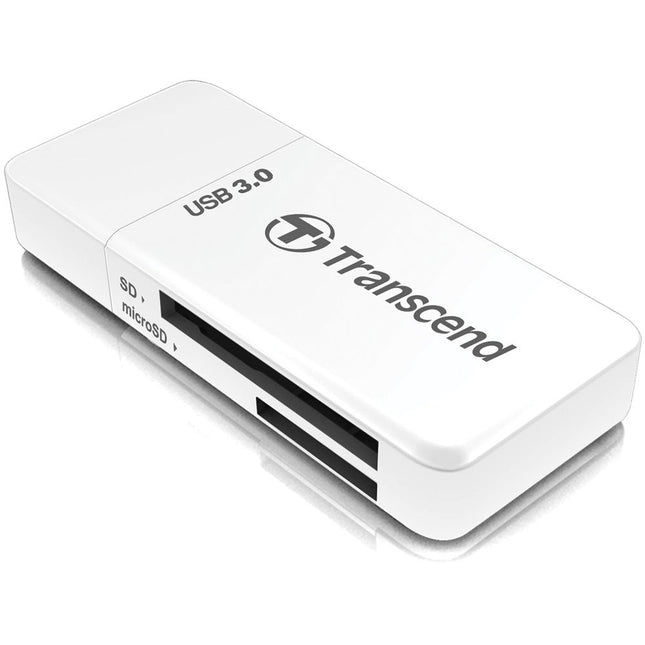 Transcend RDF5 Lector de Tarjetas USB 3.1 Gen 1 para SDHC SDXC Blanca