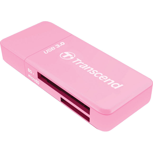 Transcend RDF5 Lector de tarjetas SDHC SDXC microSDHC microSDXC USB 3.1 Gen 1 Rosa