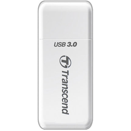 Transcend RDF5 Lector de Tarjetas USB 3.1 Gen 1 para SDHC SDXC Blanca