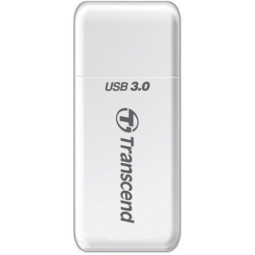 Transcend RDF5 Lector de Tarjetas USB 3.1 Gen 1 para SDHC SDXC Blanca