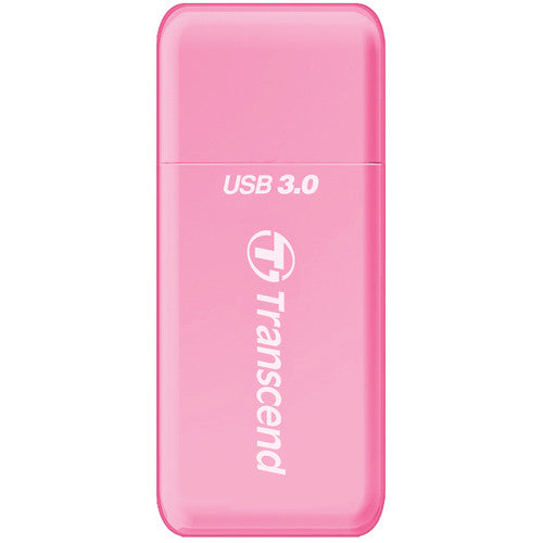 Transcend RDF5 Lector de tarjetas SDHC SDXC microSDHC microSDXC USB 3.1 Gen 1 Rosa