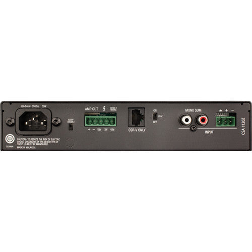 JBL CSA 1120Z Amplificador de Audio 120W 4 y 8 Ohms con Kit Rack