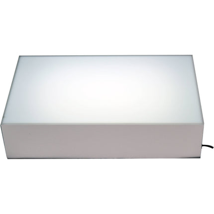 Porta-Trace Gagne Caja de Luz LED 11x18" Marco ABS Blanco Montable