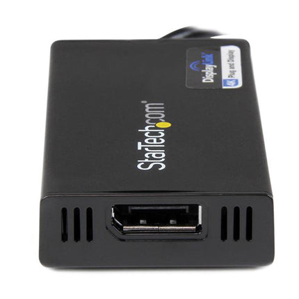 StarTech Adaptador USB 3.0 a DisplayPort 4K Negro Resolución 3840x2160