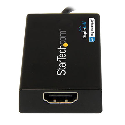 StarTech Adaptador USB 3.0 a HDMI 4K Resolución 3840x2160 Negro