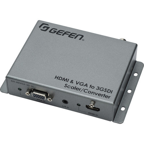 Gefen HDMI VGA a 3G-SDI Escalador Convertidor con cables y fuente 12V