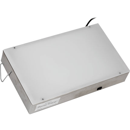 Porta-Trace Gagne 1118-1 Caja de luz LED de acero inoxidable 11 x 18 pulgadas 6 módulos LED luz blanca