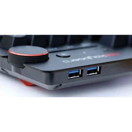 Das Keyboard 4 Pro Teclado Mecánico para Mac con Switches Cherry MX Blue y Puerto USB 3.0