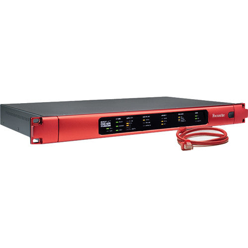 Focusrite RedNet D64R Puente MADI-Dante 64 Canales con Cable IEC y Garantía 3 Años