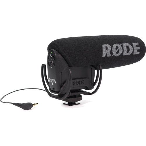 RODE VideoMic Pro Micrófono Shotgun para Cámara 70 Horas Batería 3.5 mm