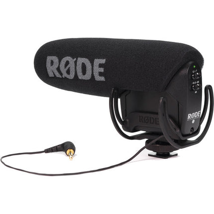 RODE VideoMic Pro Micrófono Shotgun para Cámara con Paraviento Rycote y 70 h de Autonomía