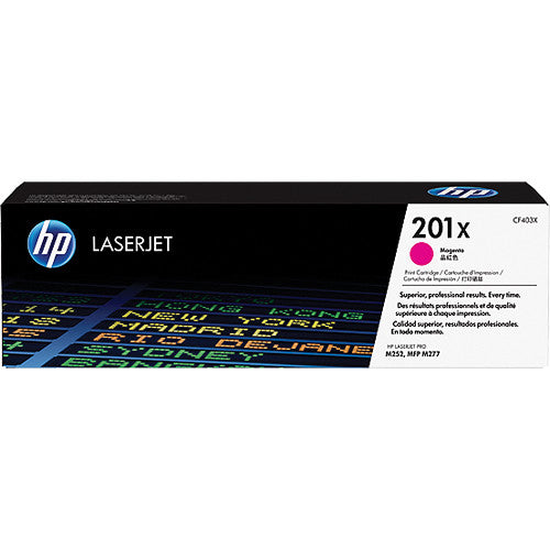 HP 201X Cartucho de Tóner Magenta Alta Capacidad 2300 Páginas