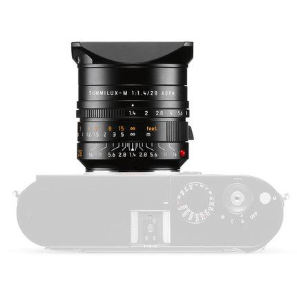 Leica Summilux-M 28mm f1.4 ASPH Lente Full Frame F1.4 F16 Negro