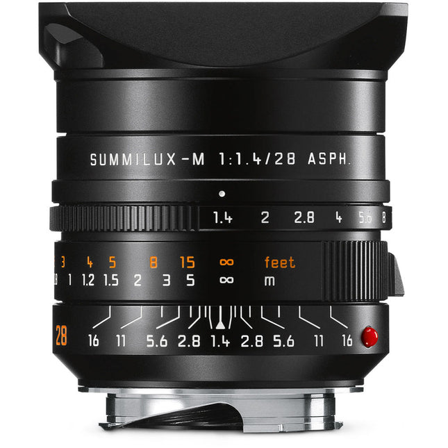 Leica Summilux-M 28mm f1.4 ASPH Lente Full Frame F1.4 F16 Negro