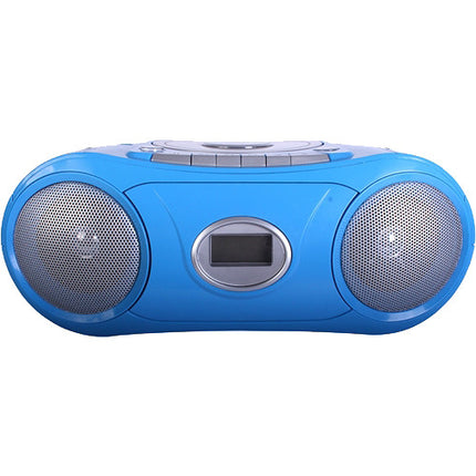 HamiltonBuhl AudioAce Radio Portátil Bluetooth CD Cassette Azul portátil