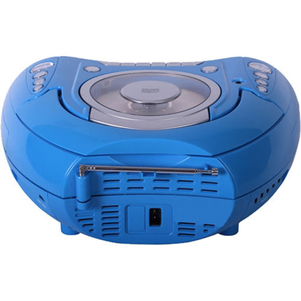 HamiltonBuhl AudioAce Radio Portátil Bluetooth CD Cassette Azul portátil