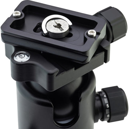Benro B4 Cabezal esférico triple acción Capacidad 44.1 lb Altura 4.5" con placa rápida PU70