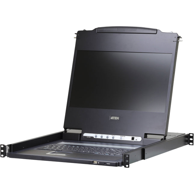 ATEN CL6700MW Consola LCD DVI Full HD 17.3" Resolución 1920x1080 Rack 1U
