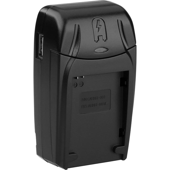 Watson Kit Cargador Compacto y Placa de Batería para GoPro AHDBT-001 con Adaptadores Europeo y Coche