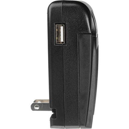 Watson Compact Cargador de Batería AC/DC con Adaptador Euro y Coche 100-240V