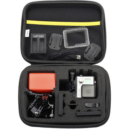 Funda Ruggard EVA para Cámaras GoPro Mediana con Espuma Precortada Resistente al Agua