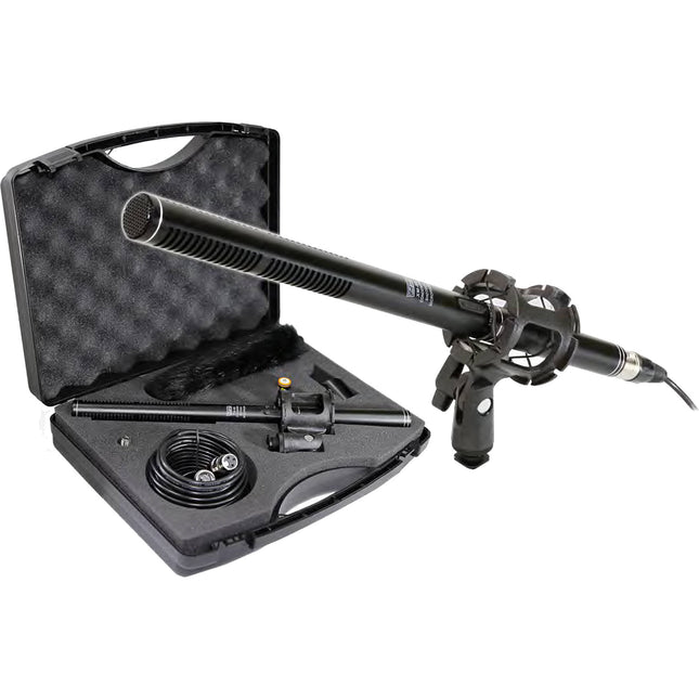 Vidpro XM-88 Micrófono Shotgun Largo con Respuesta 100Hz-20kHz y Filtro Paso Alto