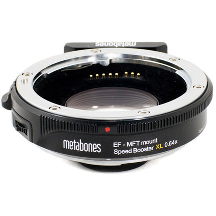Metabones T Speed Booster XL 0.64x Adaptador Canon EF a Micro Cuatro Tercios con Control de Apertura y Pie de Trípode