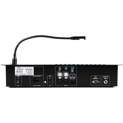 ikan IDX-096 Consola DMX 96 Canales con Lámpara Flexible y Cable de Poder
