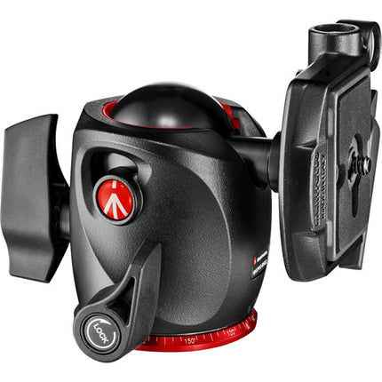 Manfrotto XPRO Cabezal esférico de magnesio 33 lb con placa rápida 200PL-14
