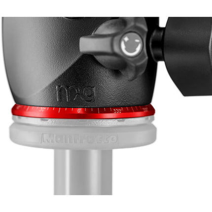 Manfrotto XPRO Cabezal esférico de magnesio 33 lb con placa rápida 200PL-14