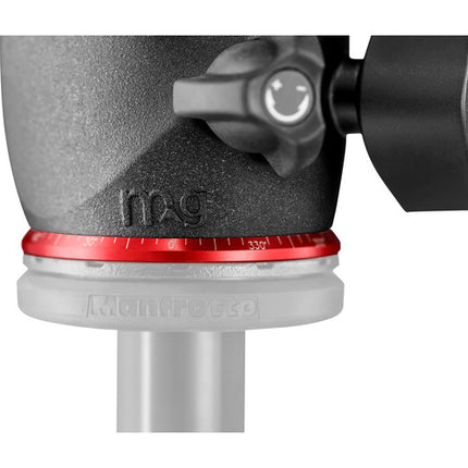 Manfrotto XPRO Cabezal esférico de magnesio 33.1 lb capacidad con placa rápida MSQ6PL