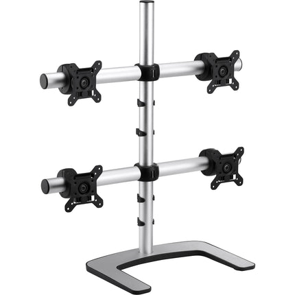 Atdec Visidec VFS-Q Soporte Independiente para Cuatro Monitores VESA 100x100mm Plateado