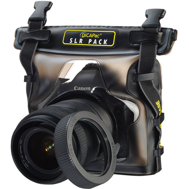 DiCAPac WP-S10 Funda Impermeable para Cámara SLR con Lente 2 a 5.9" y Profundidad 16.4'