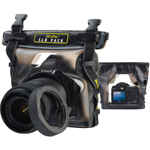 DiCAPac WP-S10 Funda Impermeable para Cámara SLR con Lente 2 a 5.9" y Profundidad 16.4'
