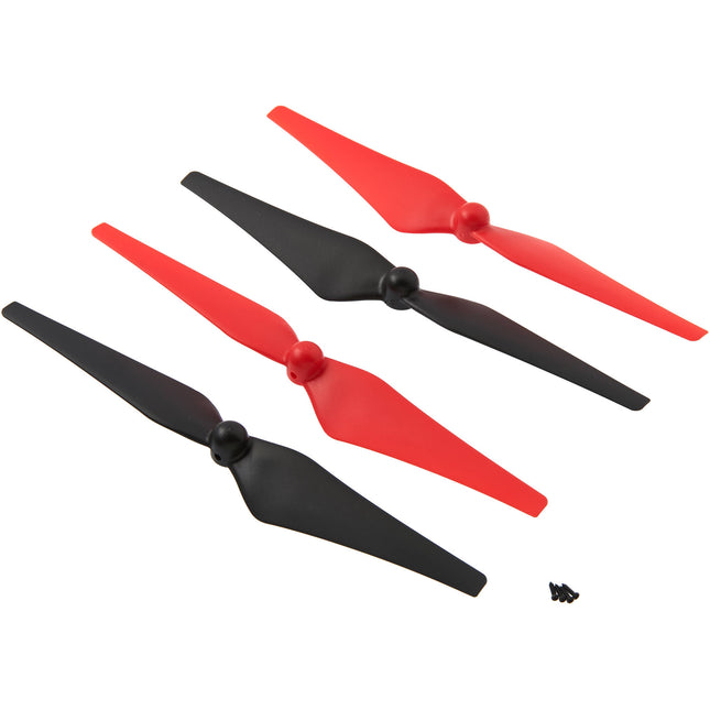 DROMIDA Dron Hélices para Ominous FPV Paquete de 4 Rojo y Negro