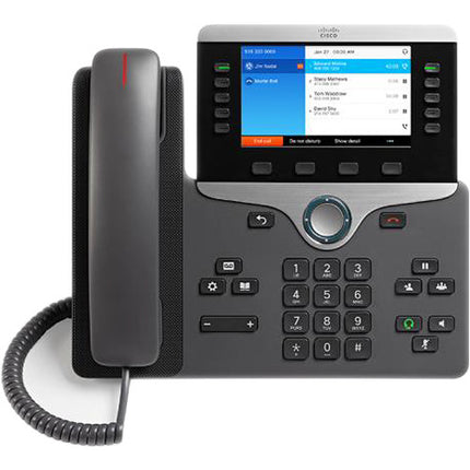 Cisco IP Phone 8841 Teléfono IP Pantalla 5" 800x480 Resolución Gigabit Ethernet